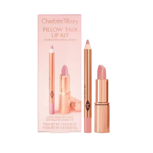 Charlotte Tilbury Mini Pillow Talk Lipstick And Liner Set